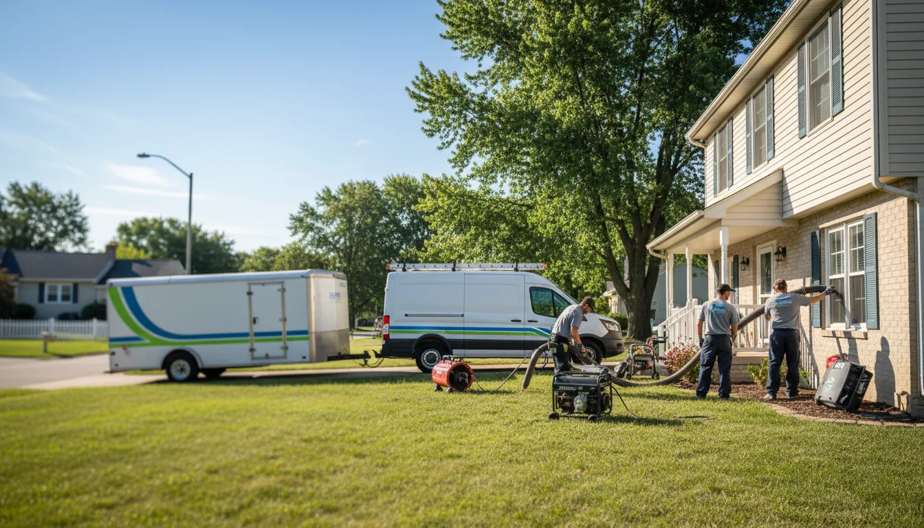 Flooded Basement Restoration And Cleanup With Repair in Wiota, IA near me